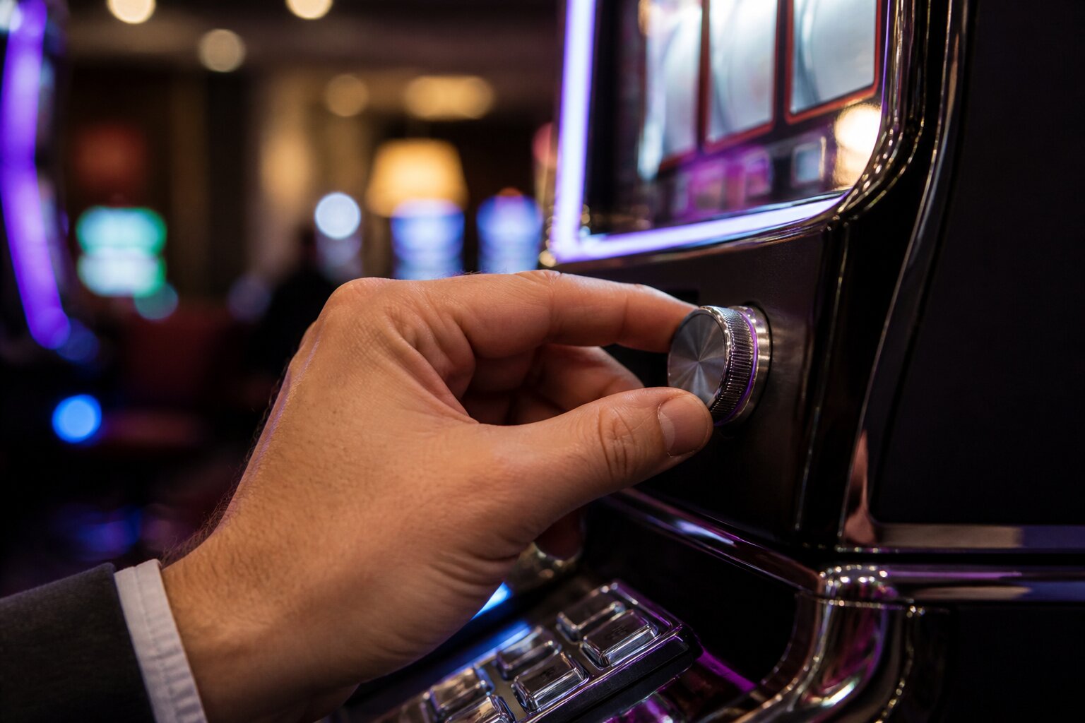 Do Louder Machines Pay Out More?