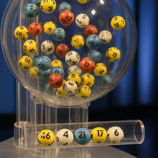 An AI generated image of a lottery draw.